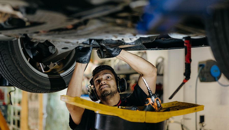 professional vehicle servicing